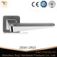 Latest Bathroom Zinc Furniture Door Lock Handle on Rose (Z6361-ZR23)